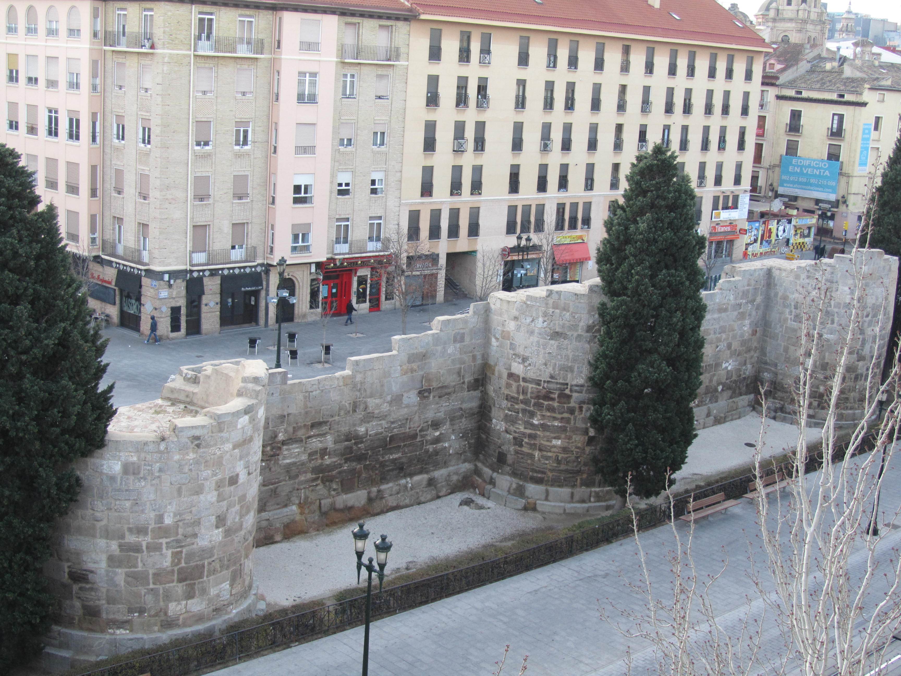 Zaragoza, Muralla Romana de | Asociación española de amigos de los ...